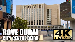 STYLISH & AFFORDABLE DUBAI HOTEL ROOM TOUR ROVE CITY CENTRE 4K 🇦🇪