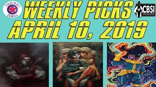 Weekly Picks for New Comic Books Releasing April 10, 2019