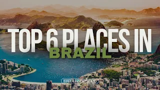 Top 5 Best Places to Visit in Brazil | 4K Nature