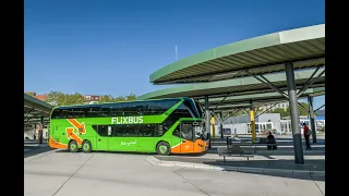 Ночной FlixBus 680 км с юга Германии до Берлина и обратно.