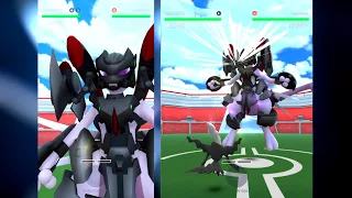 ARMORED MEWTWO Raid in Pokemon GO with my Dad!