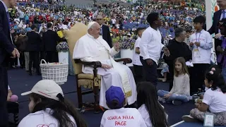 La Giornata Mondiale dei Bambini con Papa Francesco allo Stadio Olimpico