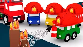 4 Машинки стали пожарными. Мультфильмы для детей