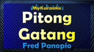 PITONG GATANG  - Karaoke version in the style of FRED PANOPIO