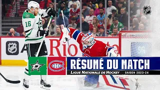 Stars vs Canadiens | Faits saillants