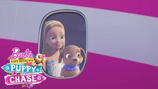 Barbie™ & Her Sisters in a Puppy Chase Exclusive Sneak Peek with Hunter & Scout | @Barbie