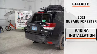 2021 Subaru Forester Trailer Wiring Harness Installation