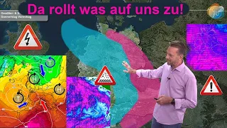 Starkregen/Gewitter/Unwettergefahr! Aktuelle Regen-, Wind- & Wettervorhersage 07.-11.09. Viel Regen?