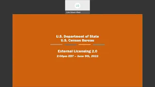 Defense Export Control and Compliance System Licensing 2.0 Overview and Demo