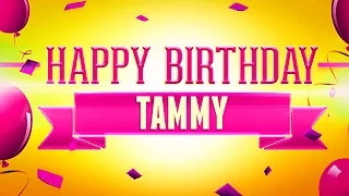 Happy Birthday Tammy