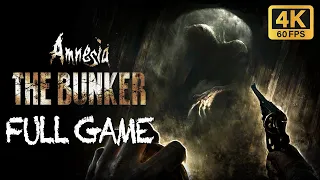 Amnesia The Bunker Full Game Walkthrough Gameplay Complete Game (No Commentary) (4K 60FPS)