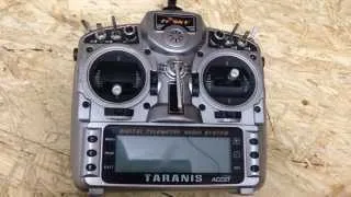 How to Bind the Frsky X8R to the Taranis Radio