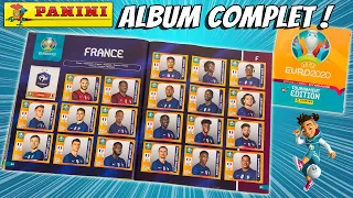 PANINI EURO 2020 Voici l'Album Complet ! Coupe d'Europe de foot