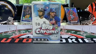 2021 Topps Chrome Baseball Blaster Box Review