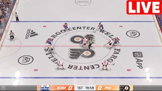 LIVE NOW - Philadelphia Flyers vs Edmonton Oilers - 19th Oct 2023 | NHL Full Game Highlights NHL 24