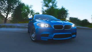 BMW M5 F10 2012 in Forza Horizon 4 (interior, exterior, exhaust sound, test drive)