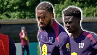 Kane, Saka, Rice, Toney TRAIN! ⚽️🥅 England prepare for Euro 2024 warm up match in Middlesbrough