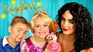 Tangled Makeup and Costumes Rapunzel, Mother Gothel, and Flynn Rider