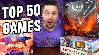 My Top 50  Board Games Of All Time (50-41)