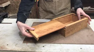 Making a Sliding Lid for Wooden Box - Full Tutorial.