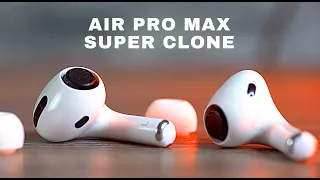 AirPod Pro Super Clone and Giveaway!! New TWS Air3 Max! Almost perfect AirPod Pro Clone!