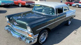 Test Drive 1956 Chevrolet 210 2 Door Post SOLD $36,900 Maple Motors #1704