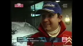 Résumé Rallye Monte-Carlo et Suède 2004 + Interview Daniel Elena - Champion's - Paul Fraikin
