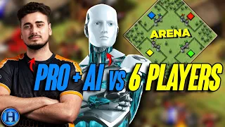 Hera + Extreme AI vs 6 Players | AoE2