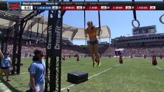 2014 Reebok CrossFit Games   Individual Muscle up Biathlon Woman Heat 3