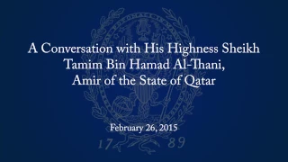 His Highness Sheikh Tamim Bin Hamad Al-Thani, Amir of the State of Qatar  -1