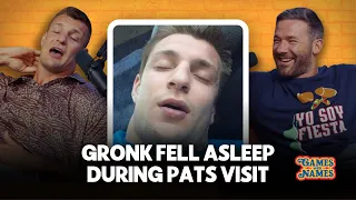 Gronk Fell Asleep During His First Visit With The Patriots