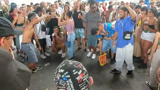 IMPRESSIONANTE RODA DE BREAK NO VIADUTO SANTA TEREZA, ATÉ A TIA ENTROU NA DANÇA.