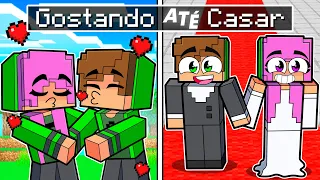 GOSTANDO ATÉ CASAMENTO NO MINECRAFT