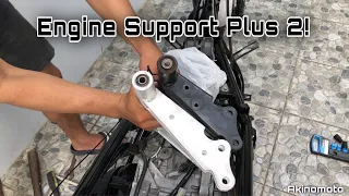 Engine Support Installed! (Thailand Concept Project Nmax) Episode 4
