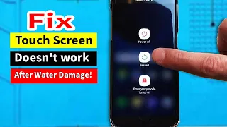 How to Fix Touchscreen Not Working After Water Damage, touch problem, Fix unresponsive touch screen