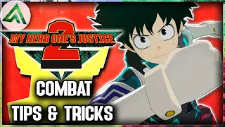8 My Hero One's Justice 2 tips that the TUTORIAL DOESN'T teach you!!
