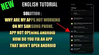 How Do You Fix An App That Won't Open On Android || Why Are My Apps Not Working On My Phone [Fixed]