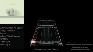 Animals As Leaders - The Brain Dance Drums Chart (Phase Shift Custom)