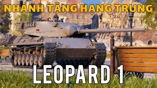 Nhánh tăng hạng trung Leopard 1 trong World of Tanks