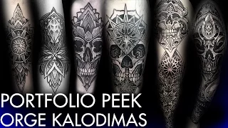 Tattoo Portfolio Peek -  Orge Kalodimas