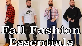 Fall Fashion Essentials For Men