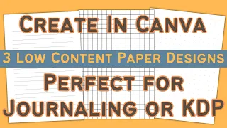 Creating Lined Pages, Graph Paper, and Dot Grids in Canva