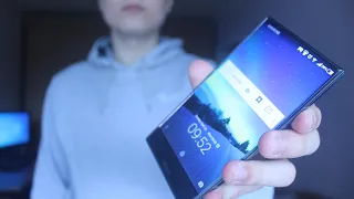 Первый Безрамочный Телефон В Мире - Sharp Aquos Crystal (12+)