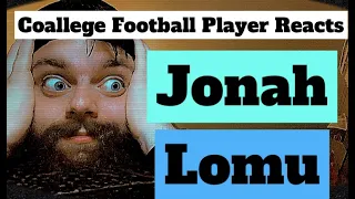 College Football Player REACTS to JONAH LOMU