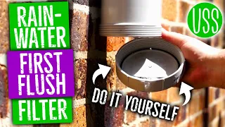 How to make a First Flush Filter // Rainwater Collection System Part I