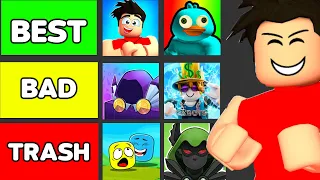 The Best YOUTUBER Tier List For Toilet Tower Defense!