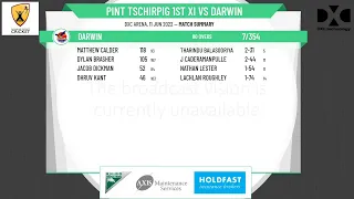 D&DCC - Carlton Mid Premier Grade - Round 9 - PINT Tschirpig 1st XI v Darwin - Day 1