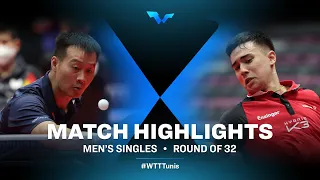 Wang Yang vs Stumper Kay | WTT Contender Tunis | MS | R32