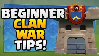 BEGINNER CLAN WAR TIPS in Clash of Clans [2018]