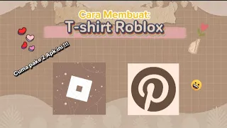 Cara membuat T-Shirt Roblox!! Tanpa pakai Chrome dan Google loohhh!!! #Tutoral #Roblox